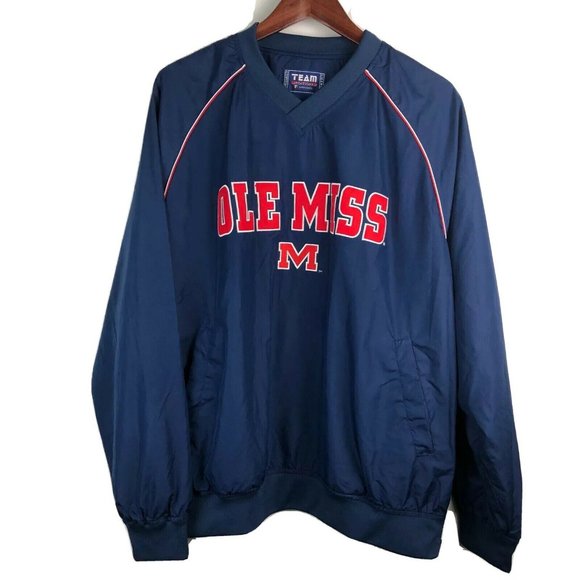 Ole Miss Rebels Windbreaker Pullover 
